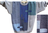 Steps  Sweater - blue