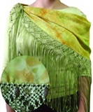 Shawl  Multicoloured dream  - silk