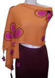Shawl Mantilla "Flor de Papa"