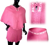 Set poncho and skirt