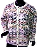 White Sweater - Triangles