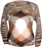 Sweater Brown Range Design
