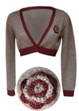 Short Sweater - Brown