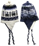 Lluchu with braids - Blue and white