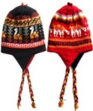 Lluchu with braids - Red and Brown