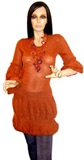 Globe Model Dress - Orange