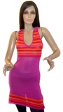 Pink Striped Dress