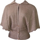 Brown cardigan - Butterfly model