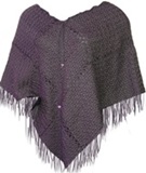 Hand knitted poncho - Telar
