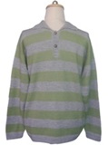 Green Striped Sweater