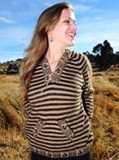 Striped Sweater - Brown