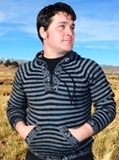 Striped Sweater - Gray