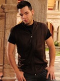 Brown Alpaca Vest with Zipper