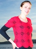 Top Fucsia Crochet