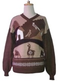 Sweater Andean Scene