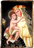 SANTA ROSA OF LIMA WITH CHILD JESUS