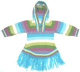 baby alpaca sweater - light blue