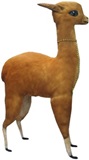 Vicua made of sheep wool