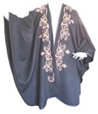 Mosqueteros baby alpaca cape- black