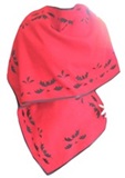 Baby Alpaca Mantilla- red