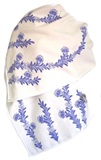 Baby Alpaca Mantilla- white