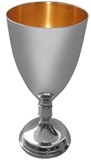 Calice - plaqu or 24 carats