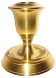 Candlabre de table - plaqu or 24 carats