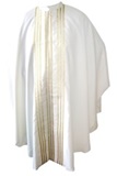 Chasuble blanche gothique