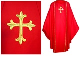 Red Chasuble