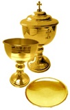 Holy Eucharist Set (Gold)
