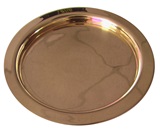 Huge Paten - gold plated 24 KT