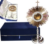 Angels Monstrance (Gold plated Radiance) + Case