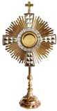 Ostensoir Traditionnel - Plaqu en Or