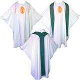 White Chasuble with Reversible Stole