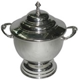 Bowl and Cover with Handles