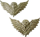 Set de 2 angelitos (plata 925)