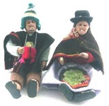 Old Couple Sitting