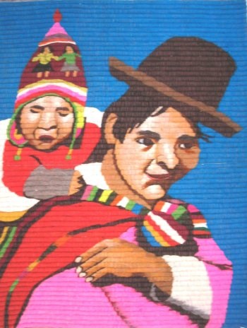 Tapisserie Visages - Taille moyenne