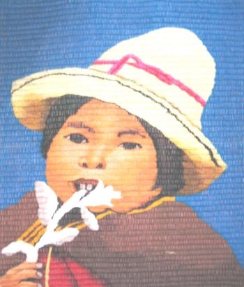壁掛け「顔」