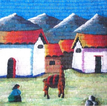MURAL PEQUEÑO - CON LLAMA