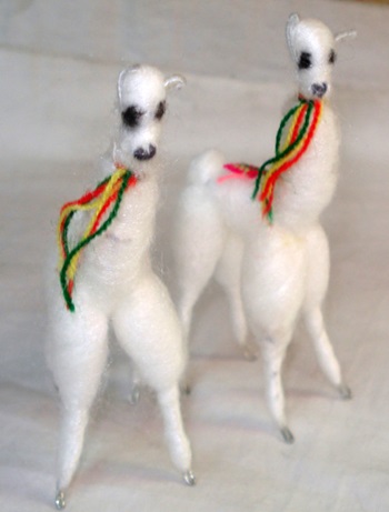 Llamitas for the Christmas Tree - 12 units