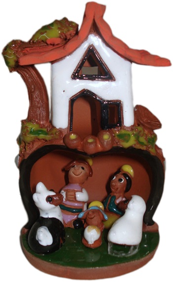 Nacimiento en Casita de Cerámica