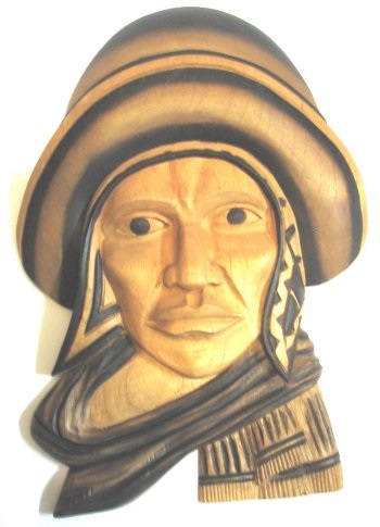 Visage de personne de Tarabuco - petit