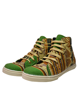 Grüner Aguayo Pantoffel