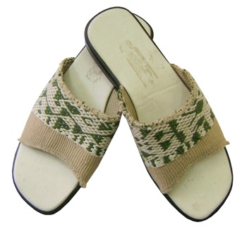 Sandalias verdes