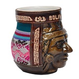 Taza para bebidas calientes Tiwanacota