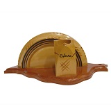 Bolivian wooden napkin holder