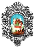 Retablo con Arcngel San Rafael
