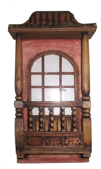 Balcon colonial en Sucre