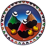 Large Wooden Plate